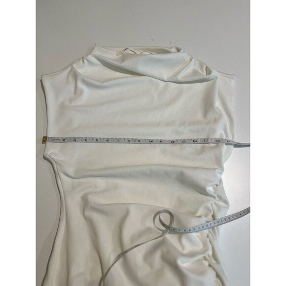 Anthropologie White Midi Dress - Picture 9 of 11